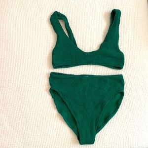 Eva High Waist Two-Piece in Forest